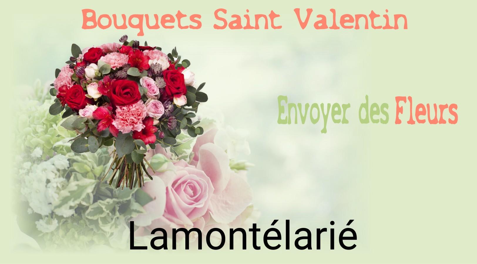 Roses de Saint-Valentin livrées à Lamontélarié